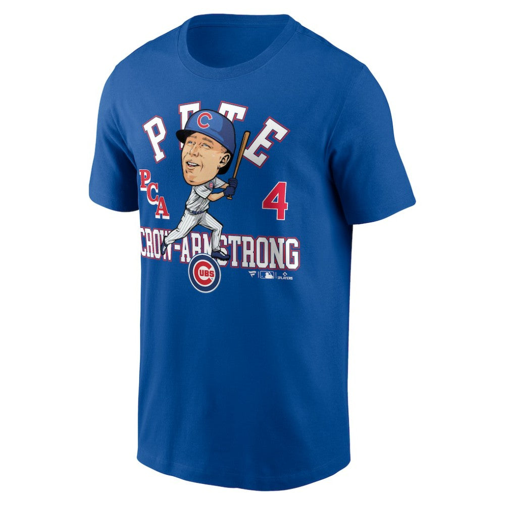 Royal Pete Crow-Armstrong Chicago Cubs Fanatics Hometown Caricature T-Shirt