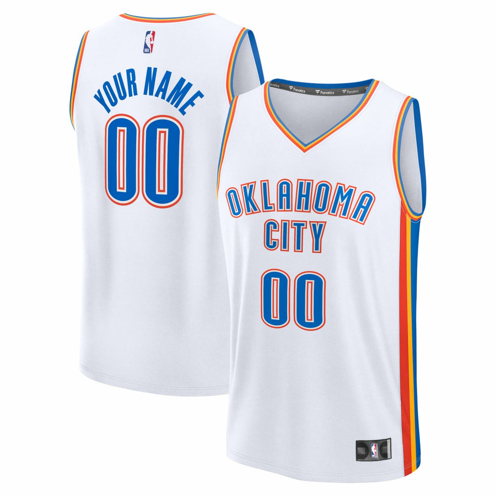 Fanatics Oklahoma City Thunder Fast Break Custom Jersey