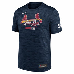 Navy St. Louis Cardinals Nike Authentic Collection City Connect Velocity Dri-FIT T-Shirt