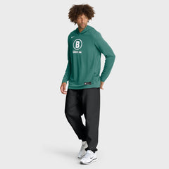 Green Boston Red Sox Nike City Connect Dri-FIT Long Sleeve Hooded T-Shirt