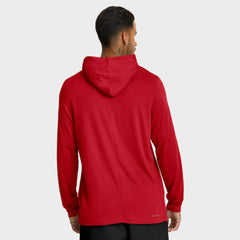 Red Los Angeles Angels Nike City Connect Dri-FIT Long Sleeve Hooded T-Shirt