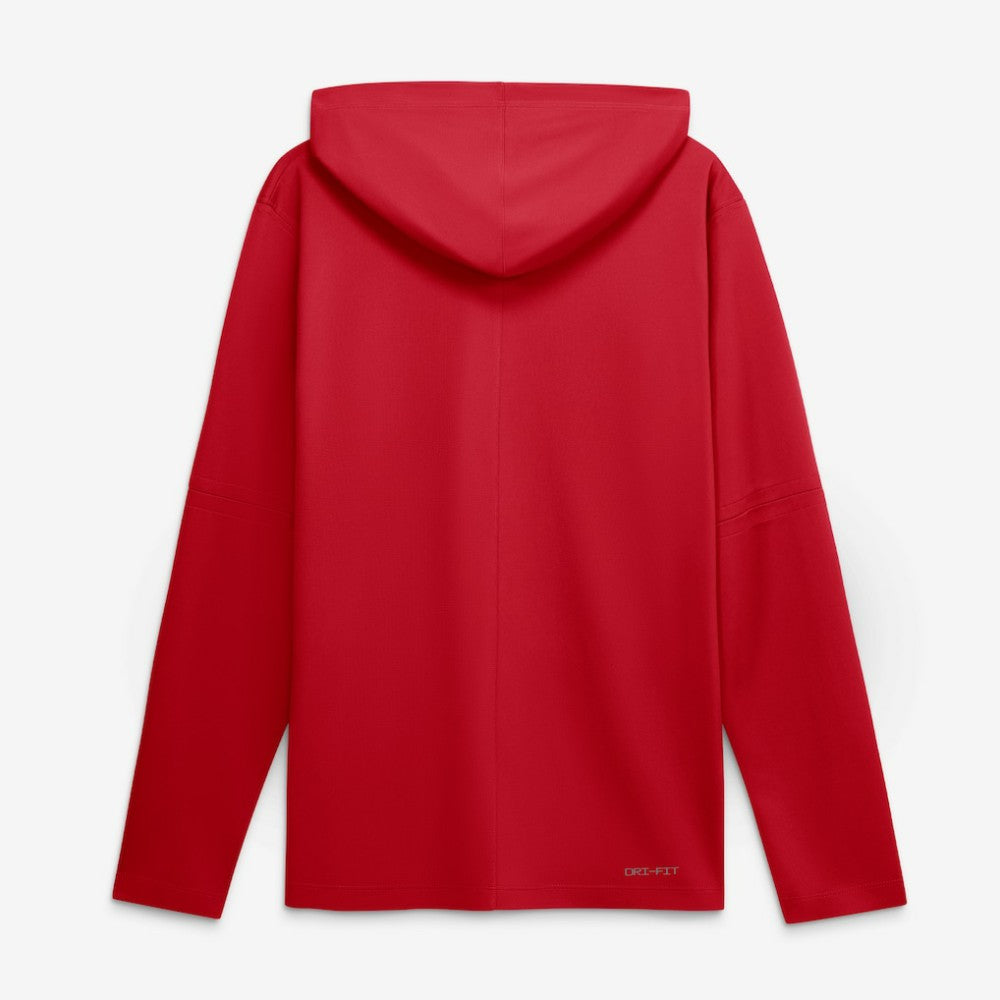 Red Los Angeles Angels Nike City Connect Dri-FIT Long Sleeve Hooded T-Shirt