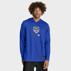 Royal Detroit Tigers Nike City Connect Dri-FIT Long Sleeve Hooded T-Shirt