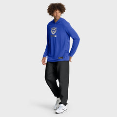 Royal Detroit Tigers Nike City Connect Dri-FIT Long Sleeve Hooded T-Shirt