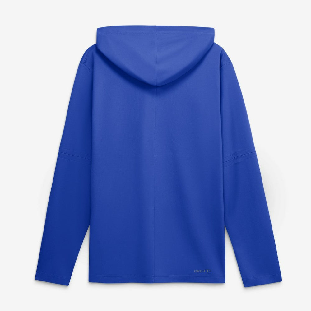 Royal Toronto Blue Jays Nike City Connect Dri-FIT Long Sleeve Hooded T-Shirt