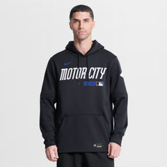 Navy Detroit Tigers Nike Authentic Collection City Connect Therma-FIT Hoodie