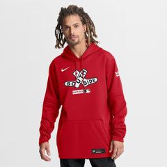 Red Chicago White Sox Nike Authentic Collection City Connect Therma-FIT Hoodie