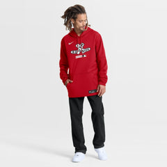 Red Chicago White Sox Nike Authentic Collection City Connect Therma-FIT Hoodie