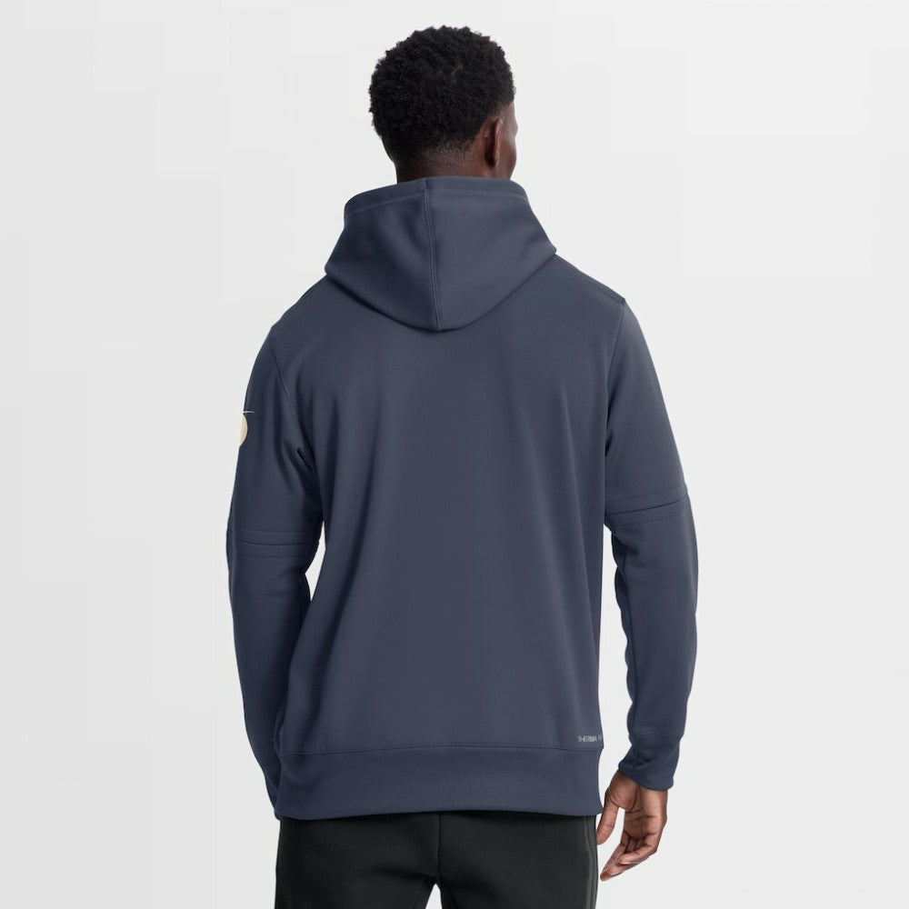 Navy Los Angeles Dodgers Nike Authentic Collection City Connect Therma-FIT Hoodie