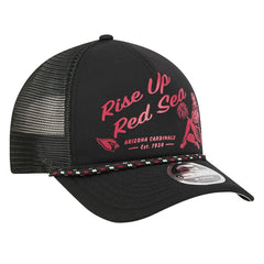 Gas Station 9FORTY A-Frame M-Crown Adjustable Trucker Hat - Arizona Cardinals Hats