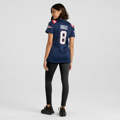 Stefon Diggs  Women's Game Jersey - New England Patriots Jerseys