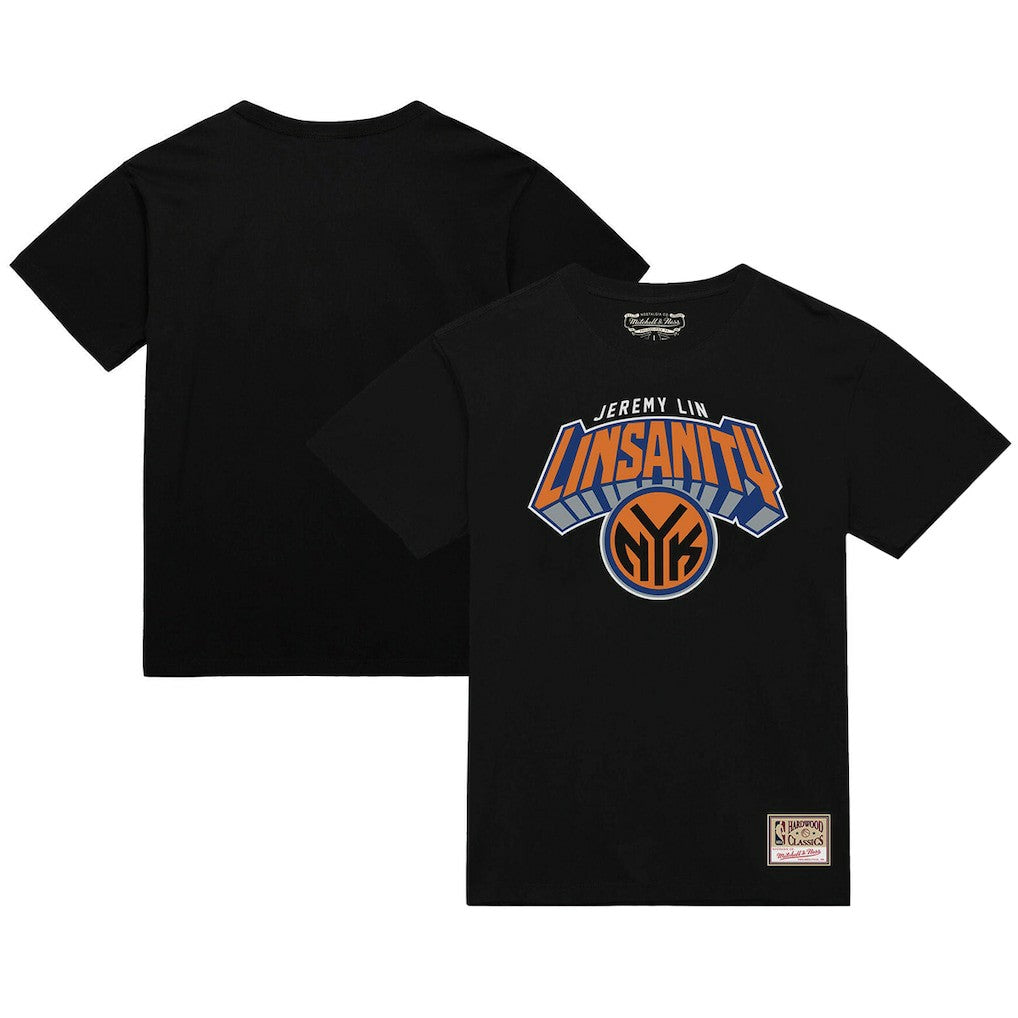 Mitchell & Ness Jeremy Lin New York Knicks Linsanity Logo T-Shirt