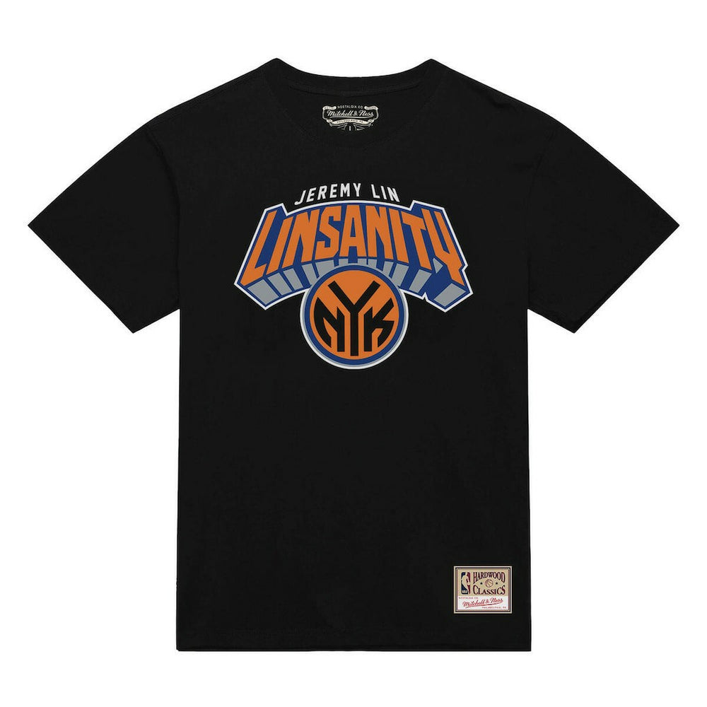 Mitchell & Ness Jeremy Lin New York Knicks Linsanity Logo T-Shirt