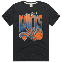 New York Knicks Homage On Fire Tri-Blend T-Shirt