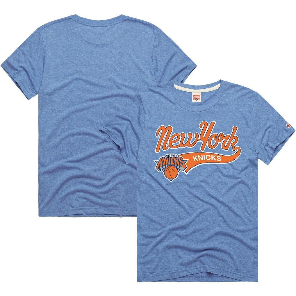 New York Knicks Homage Script Tri-Blend T-Shirt
