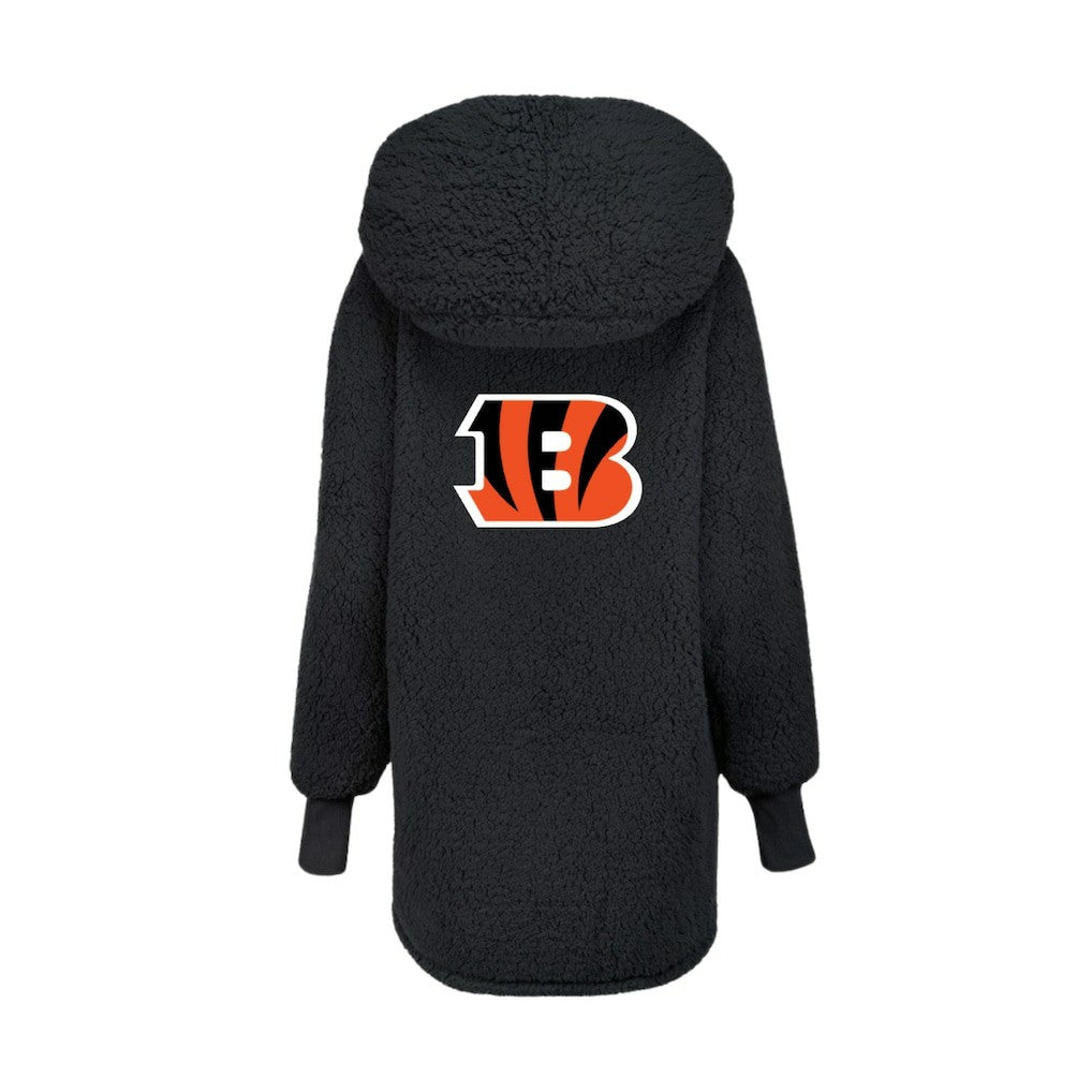 Jill Martin Women's Oversized Hooded Lounger - Cincinnati Bengals