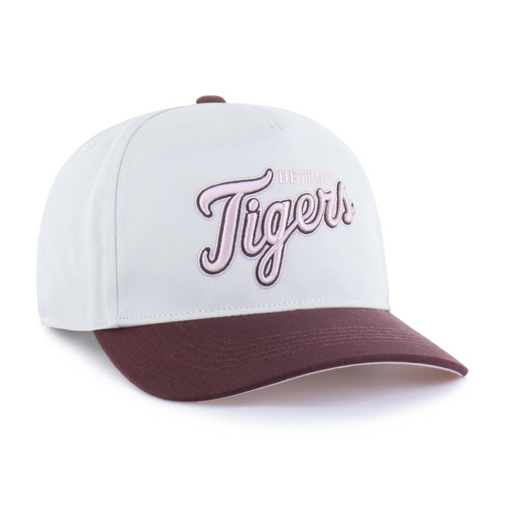 Stone/Burgundy Detroit Tigers '47 Unisex Love Letter Adjustable Hitch Hat