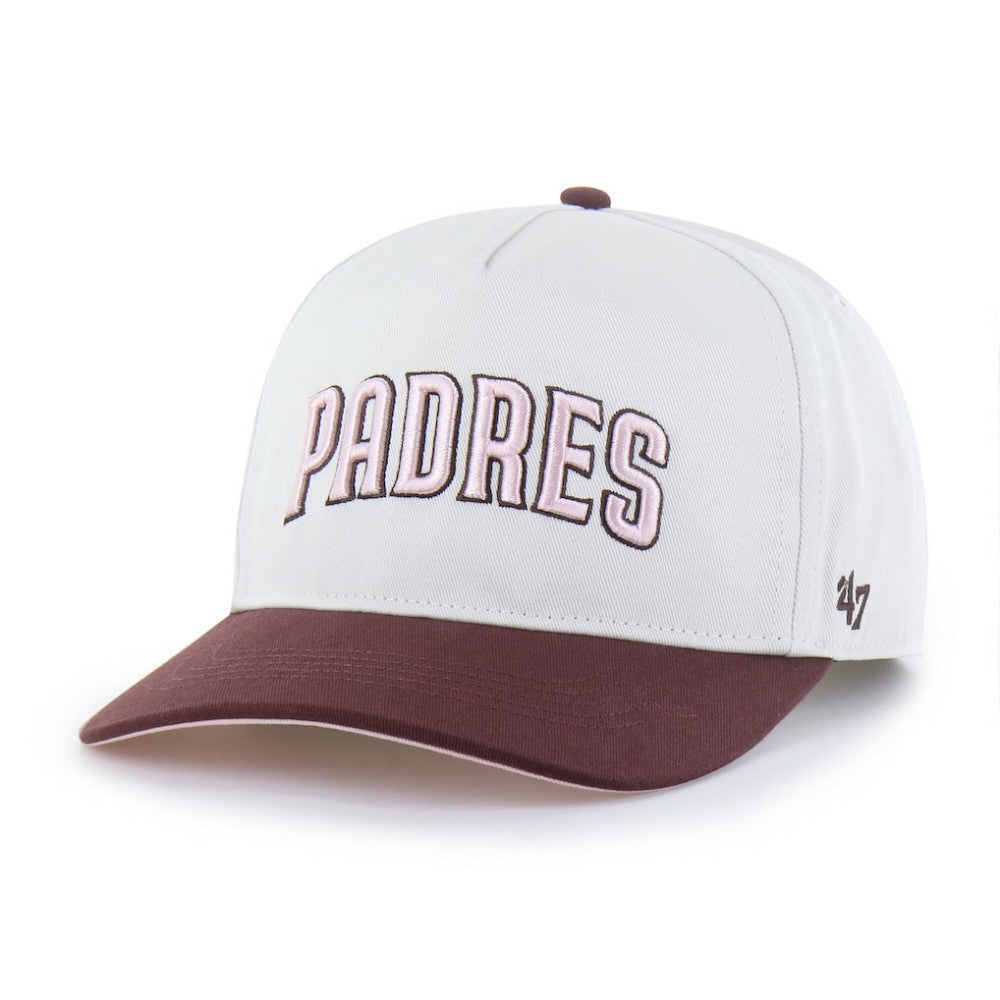 Stone/Burgundy San Diego Padres '47 Unisex Love Letter Adjustable Hitch Hat