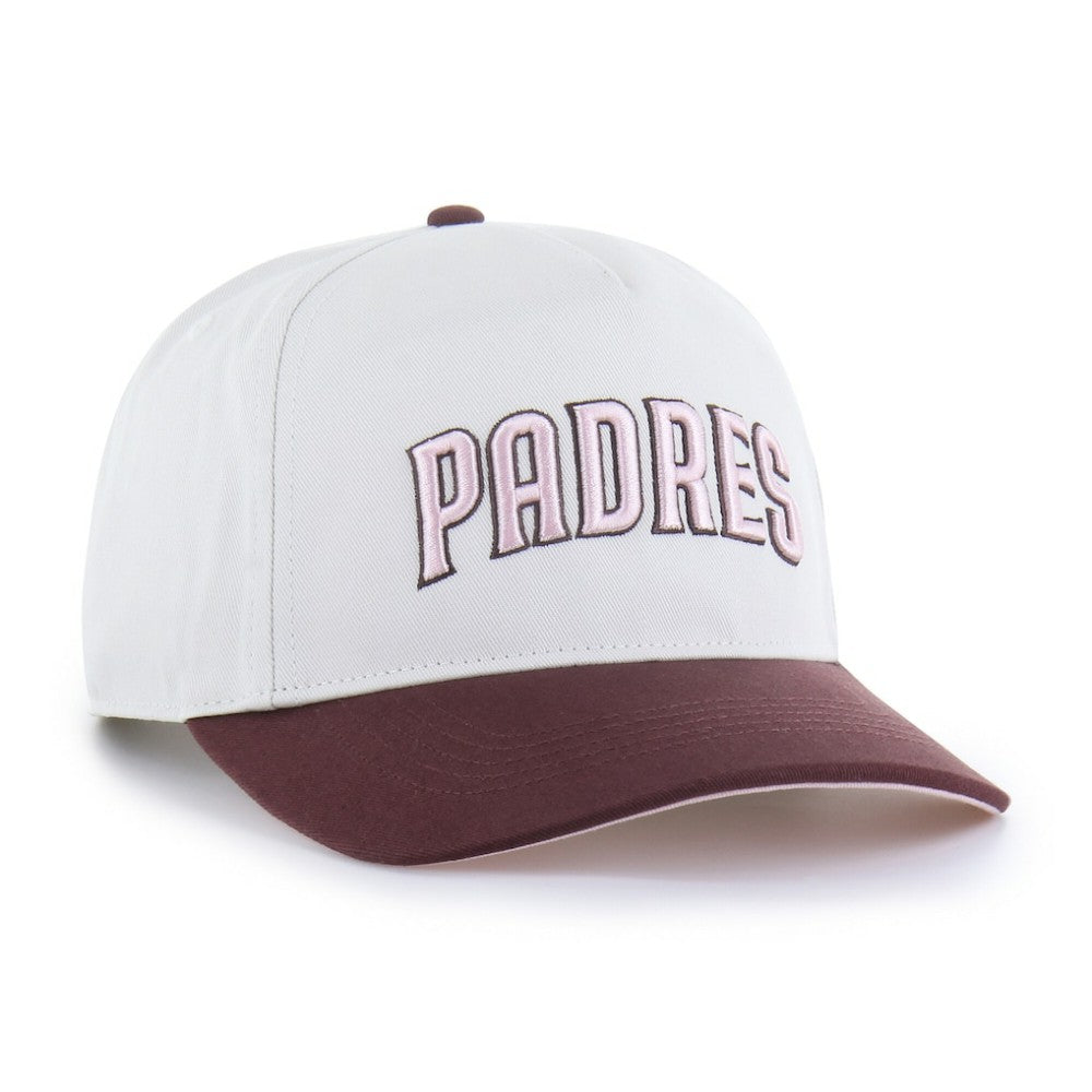 Stone/Burgundy San Diego Padres '47 Unisex Love Letter Adjustable Hitch Hat
