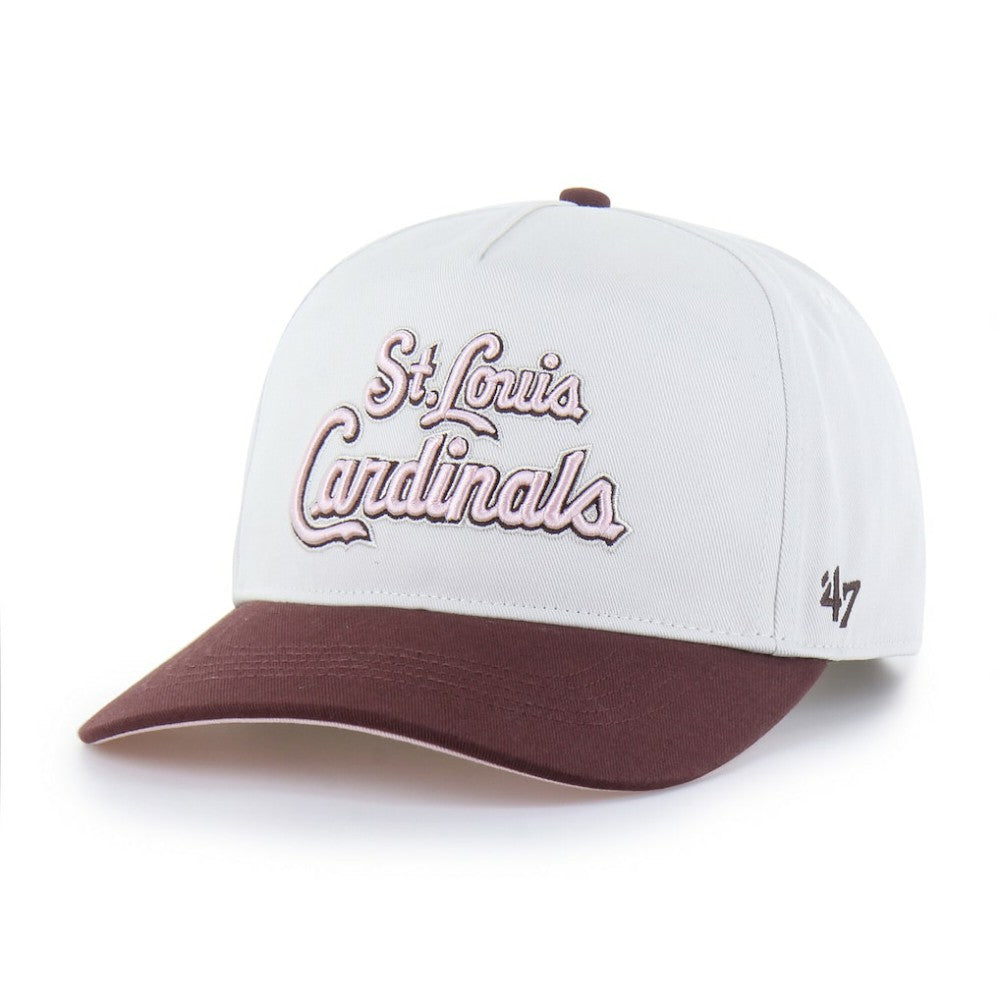 Stone/Burgundy St. Louis Cardinals '47 Unisex Love Letter Adjustable Hitch Hat