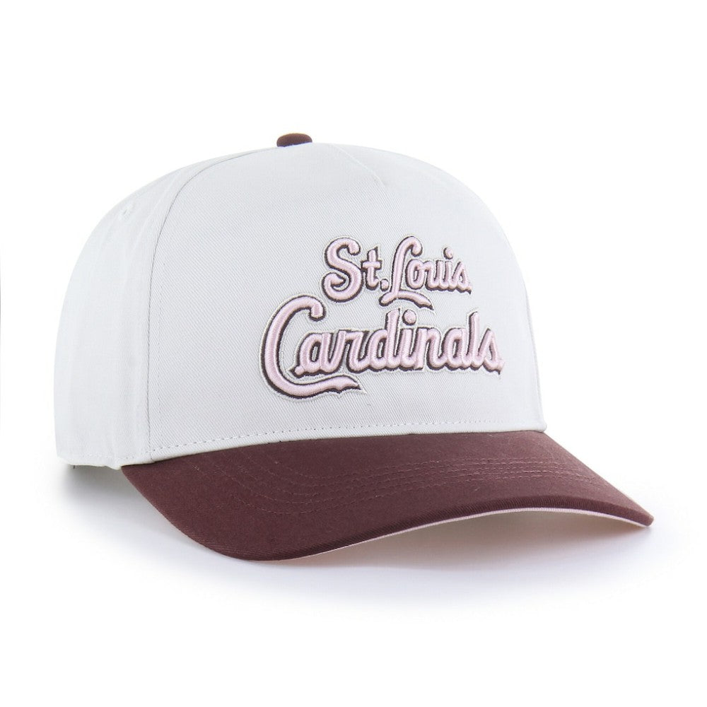 Stone/Burgundy St. Louis Cardinals '47 Unisex Love Letter Adjustable Hitch Hat