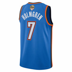 Nike Chet Holmgren Oklahoma City Thunder Unisex 2025 NBA Finals Swingman Jersey