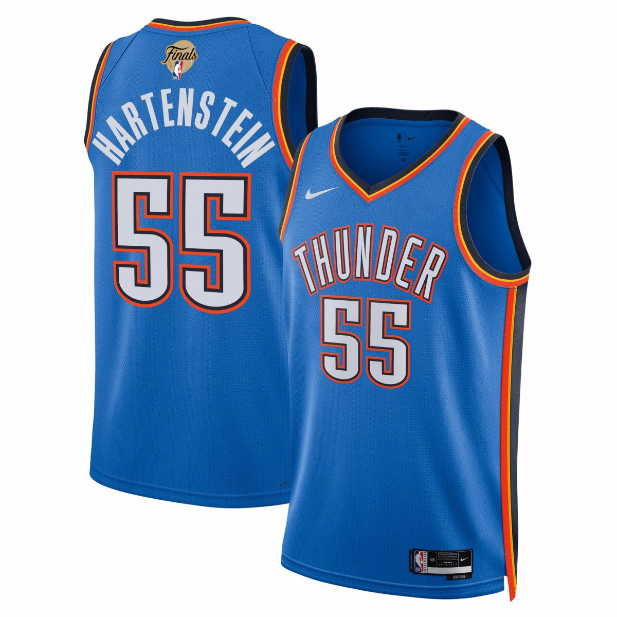 Nike Isaiah Hartenstein Oklahoma City Thunder Unisex 2025 NBA Finals Swingman Jersey
