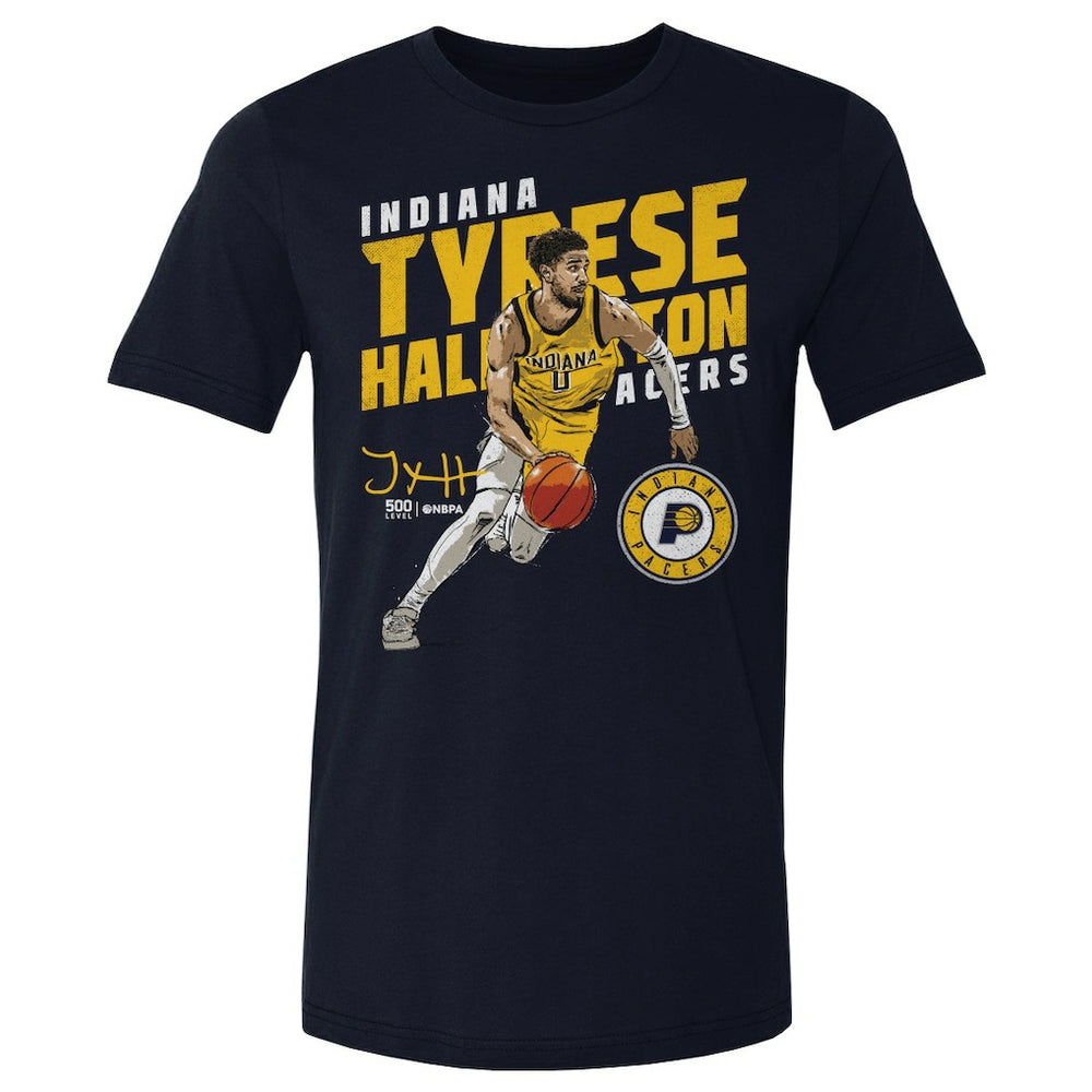 Tyrese Haliburton Indiana Pacers 500 Level Slant T-Shirt