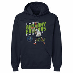 Anthony Edwards Minnesota Timberwolves 500 Level Slant Pullover Hoodie