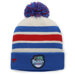 NHL New York Rangers Fanatics 2026 NHL Winter Classic Cuffed Pom Knit Hat