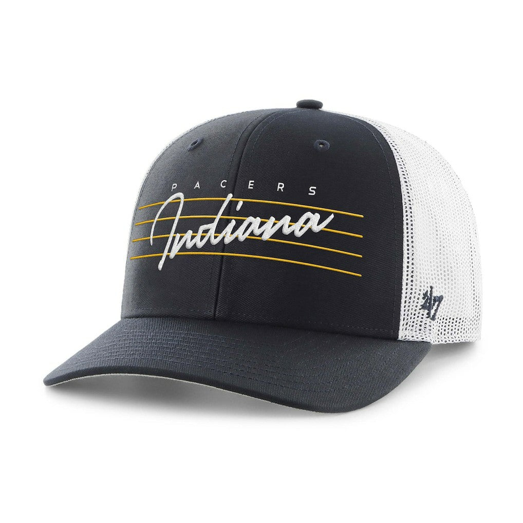 47 brand Indiana Pacers '47 Downburst Trucker Adjustable Hat