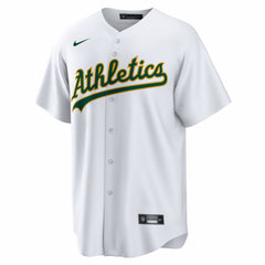 White Nick Kurtz Athletics Nike Home Replica Player Jersey