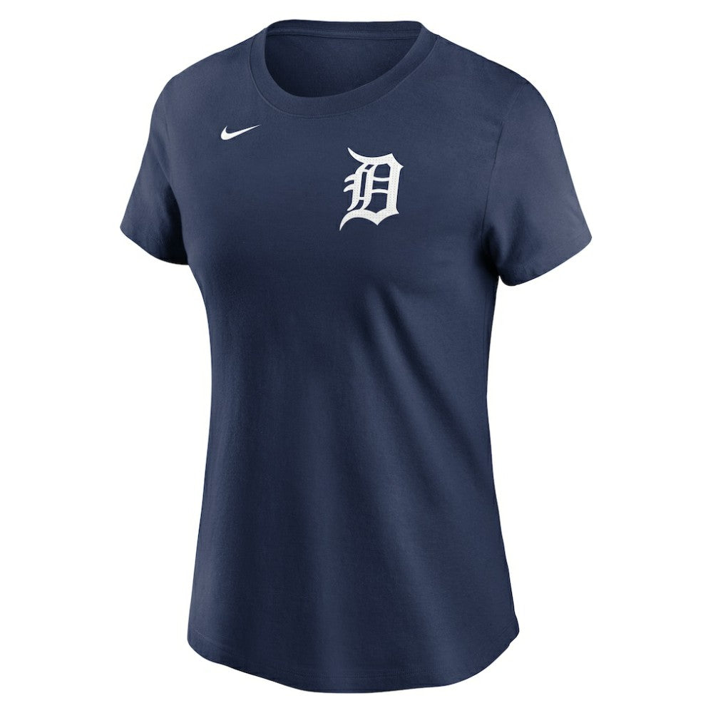 Navy Riley Greene Detroit Tigers Nike Women's Cooperstown Collection Fuse Name & Number T-Shirt