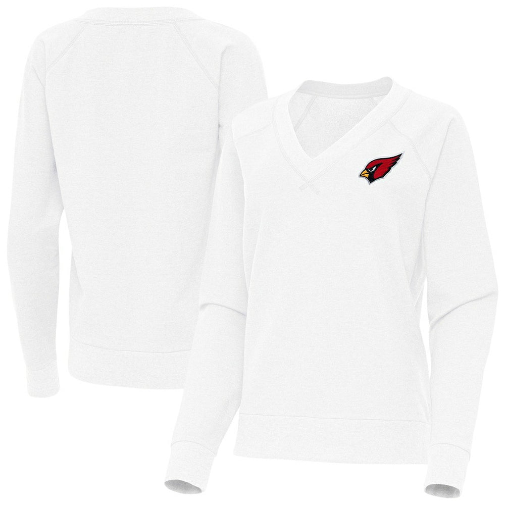 Antigua Women's Varsity Tri-Blend V-Neck Long Sleeve T-Shirt - Arizona Cardinals T-shirts
