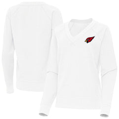 Antigua Women's Varsity Tri-Blend V-Neck Long Sleeve T-Shirt - Arizona Cardinals T-shirts
