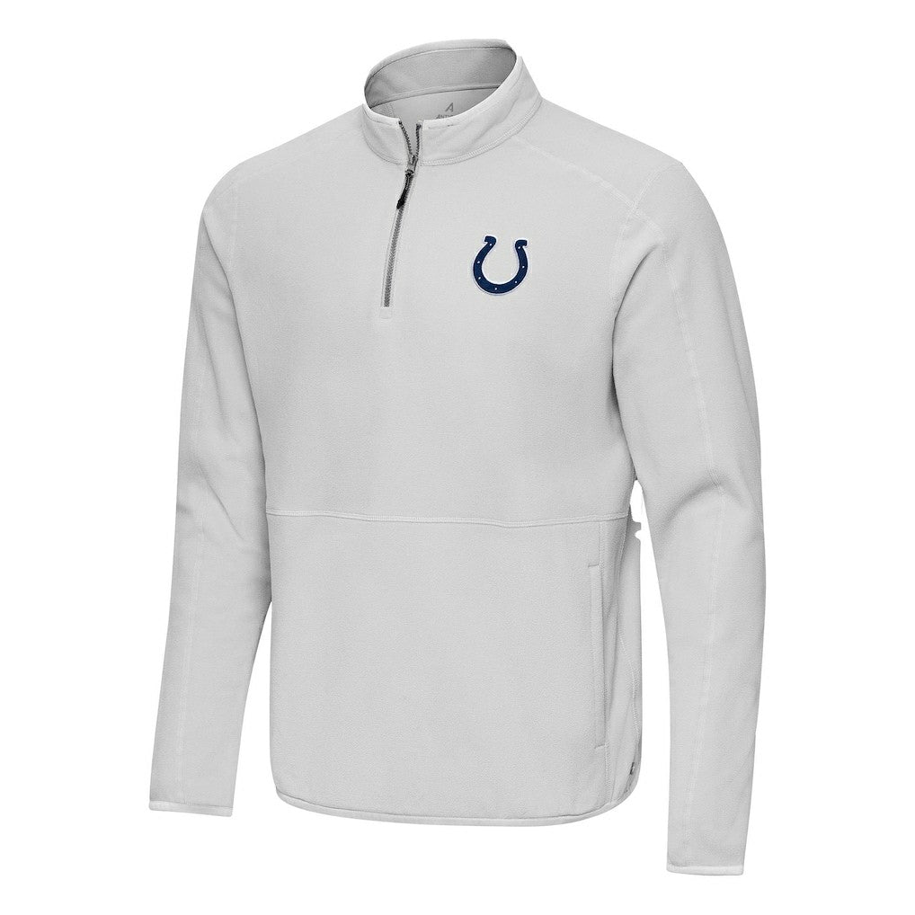 Antigua Step Up Quarter-Zip Pullover - Indianapolis Colts Pullover