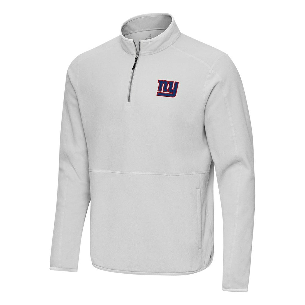 Antigua Step Up Quarter-Zip Pullover - New York Giants Pullover