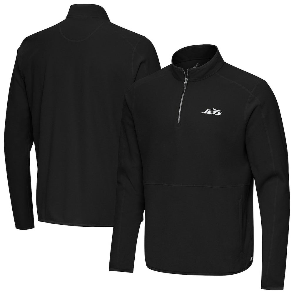 Antigua Step Up Quarter-Zip Pullover - New York Jets Pullover