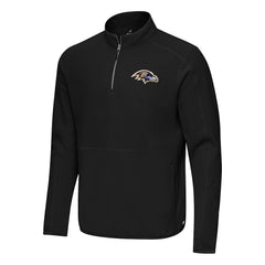 Antigua Step Up Quarter-Zip Pullover - Baltimore Ravens Pullover