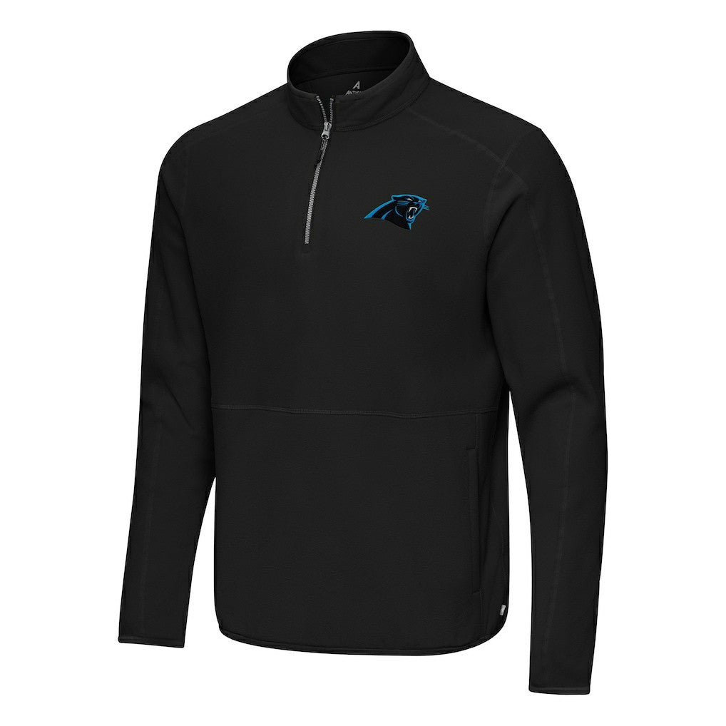 Antigua Step Up Quarter-Zip Pullover - Carolina Panthers Pullover