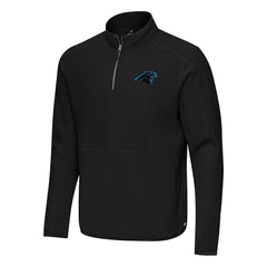 Antigua Step Up Quarter-Zip Pullover - Carolina Panthers Pullover
