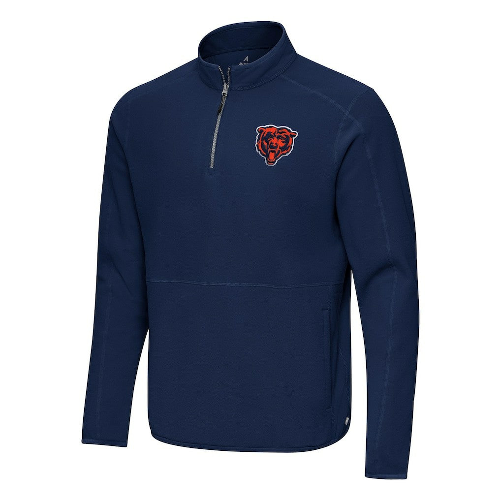 Antigua Step Up Quarter-Zip Pullover - Chicago Bears Pullover