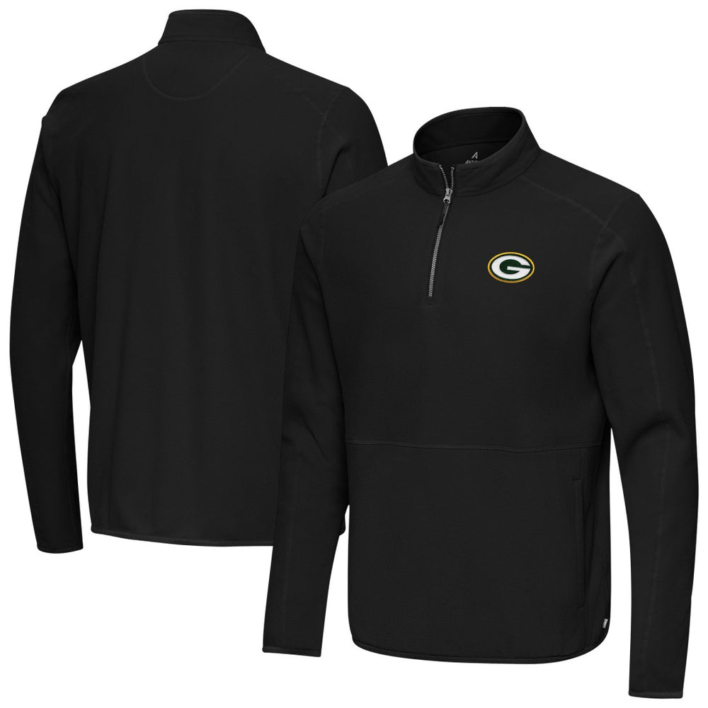 Antigua Step Up Quarter-Zip Pullover - Green Bay Packers Pullover