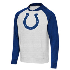 Antigua Urgent Raglan Pullover Hoodie - Indianapolis Colts Hoodies
