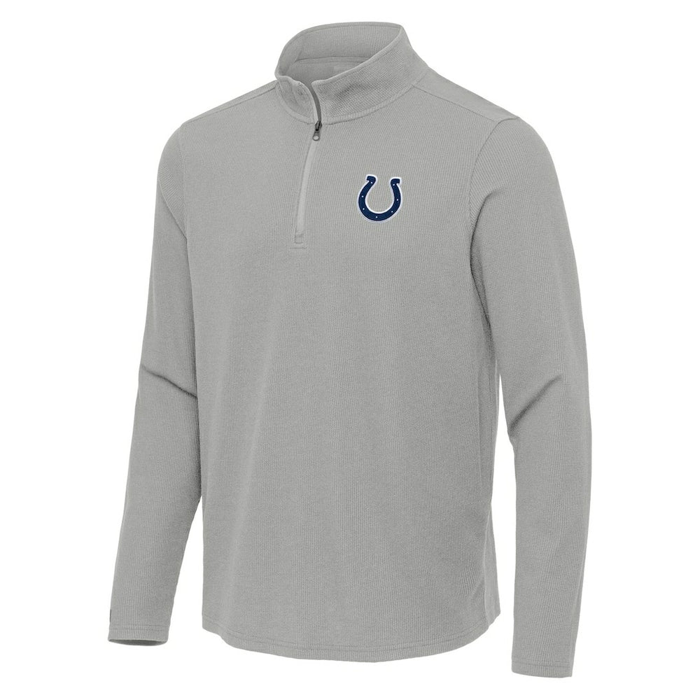 Antigua Sync Tri-Blend Quarter-Zip Pullover - Indianapolis Colts Pullover