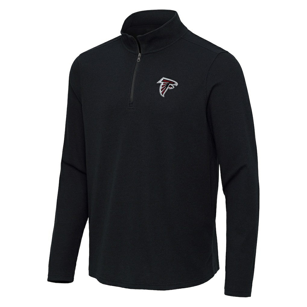 Antigua Sync Tri-Blend Quarter-Zip Pullover - Atlanta Falcons Pullover