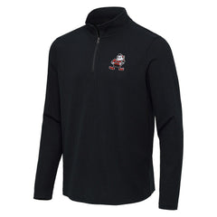 Antigua Throwback Sync Tri-Blend Quarter-Zip Pullover - Cleveland Browns Pullover
