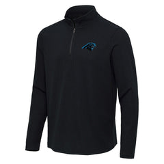 Antigua Sync Tri-Blend Quarter-Zip Pullover - Carolina Panthers Pullover