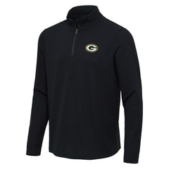 Antigua Sync Tri-Blend Quarter-Zip Pullover - Green Bay Packers Pullover
