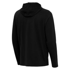 Antigua Throwback Connected Quarter-Zip Pullover Hoodie - Cleveland Browns Hoodies
